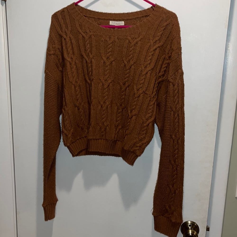L.A. Hearts Cable knit sweater